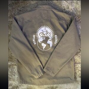 Roark X Fat Tire Optimism Forever Canvas Duck Light Jacket Medium M RARE